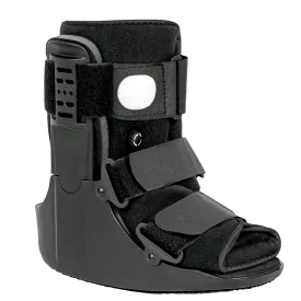 Air Walking Boot, Fracture Boot Short Walker Protection Fits Left or Right Foot Ankle Support for Injuries Fractures Sprains Black M