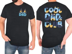 Dad Shirt Men Cool Dad Club T-Shirts Father's Day Tops Daddy Birthday Gift Tees Dads Life Clothes