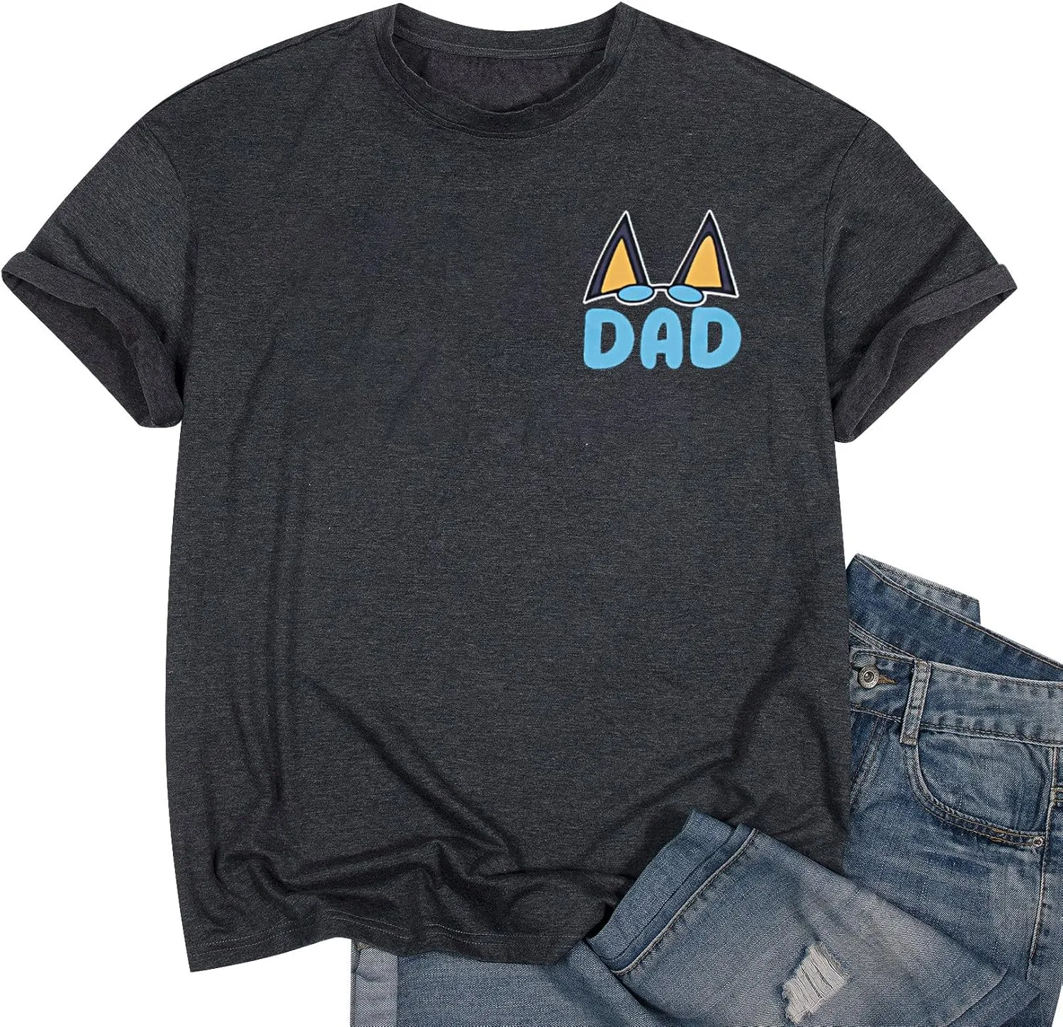 Dad Shirt Men Cool Dad Club T-Shirts Father's Day Tops Daddy Birthday Gift Tees Dads Life Clothes