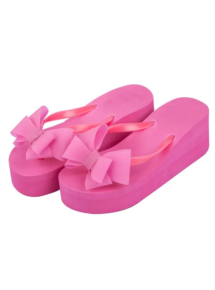 Flowers Wedges Summer Sandals Sweet Platform