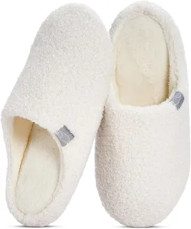 Fuzzy Cozy House Slippers for Woman,Comfy Warm Winter Fall Indoor ladies Slippers,Slip On Washable Trendy for Women Indoor and Outdoor