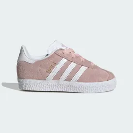 Gazelle Comfort Closure Elastic Lace Shoes (Icey Pink   Cloud White   Gold Metallic)
