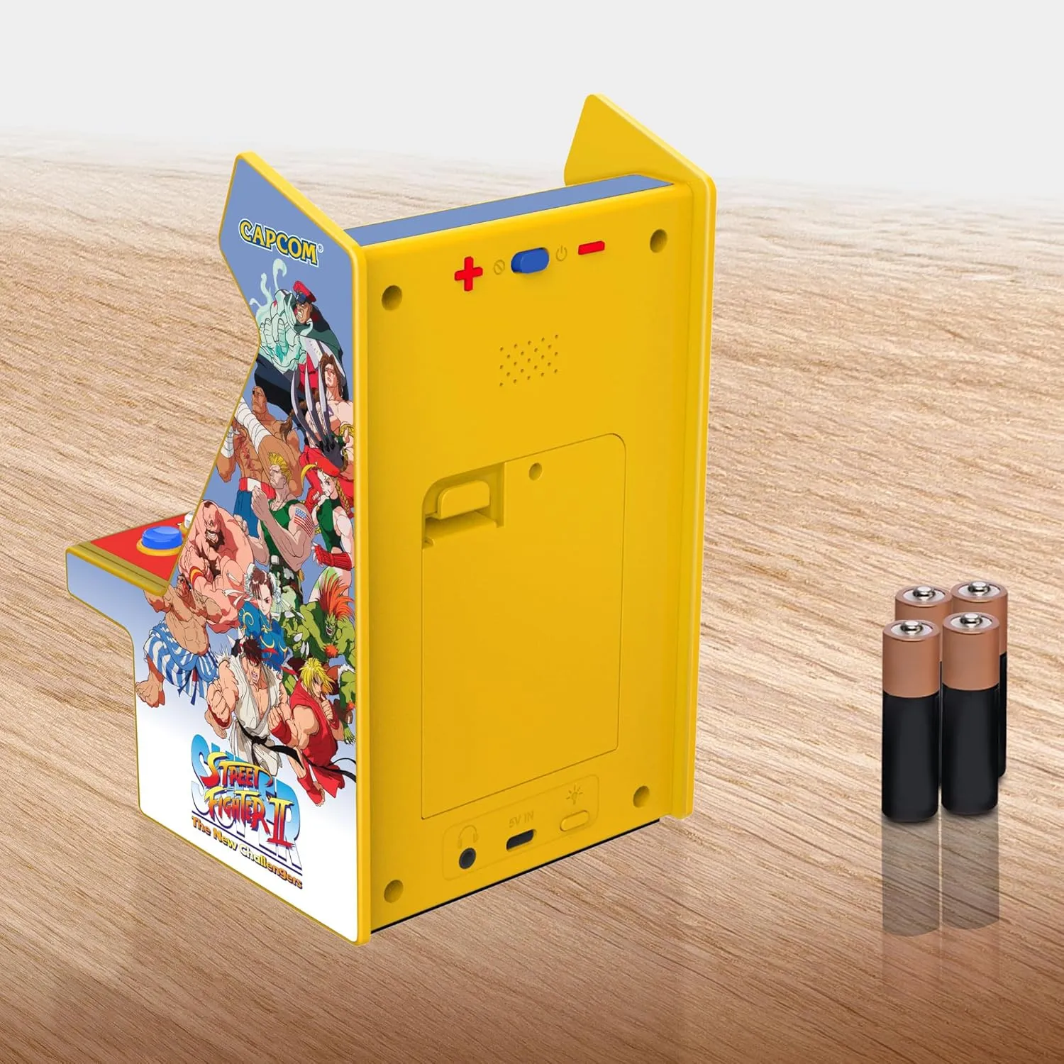 My Arcade Super Street Fighter II Micro Player Pro: Retro Arcades 2 Games in 1, Portable Game, 6.75" Arcade Machine, Video Game Collectible