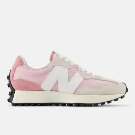 New Balance Womens 327 Fashion Trainers - Hazy Rose / Mid Century Pink
