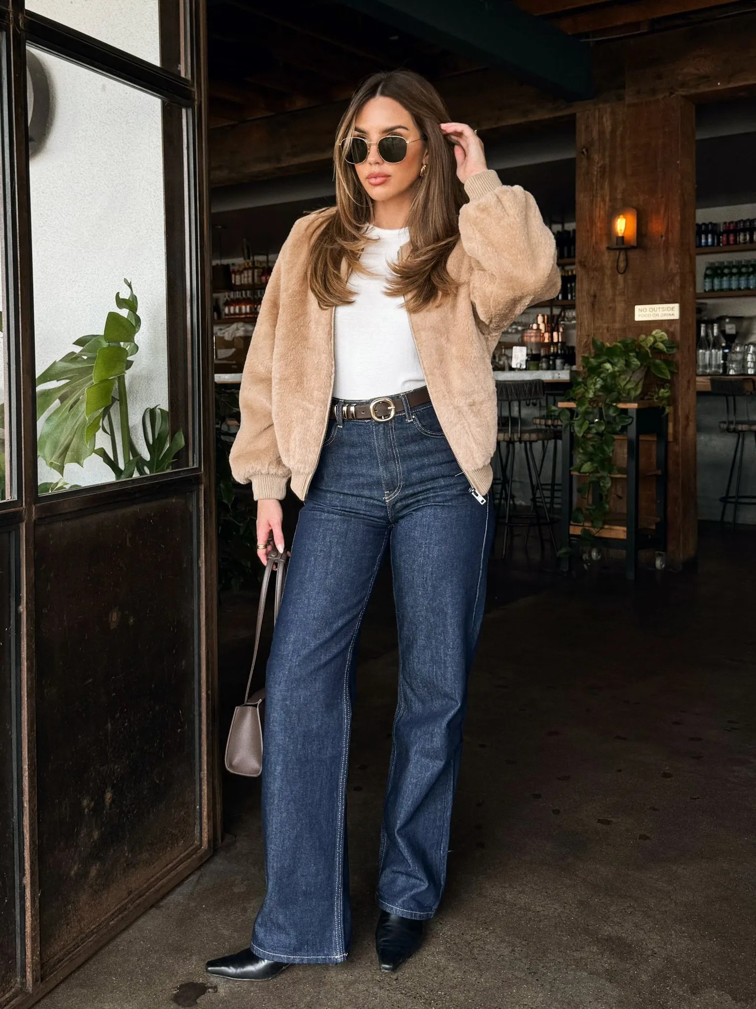 Northern Lights Faux Fur Jacket