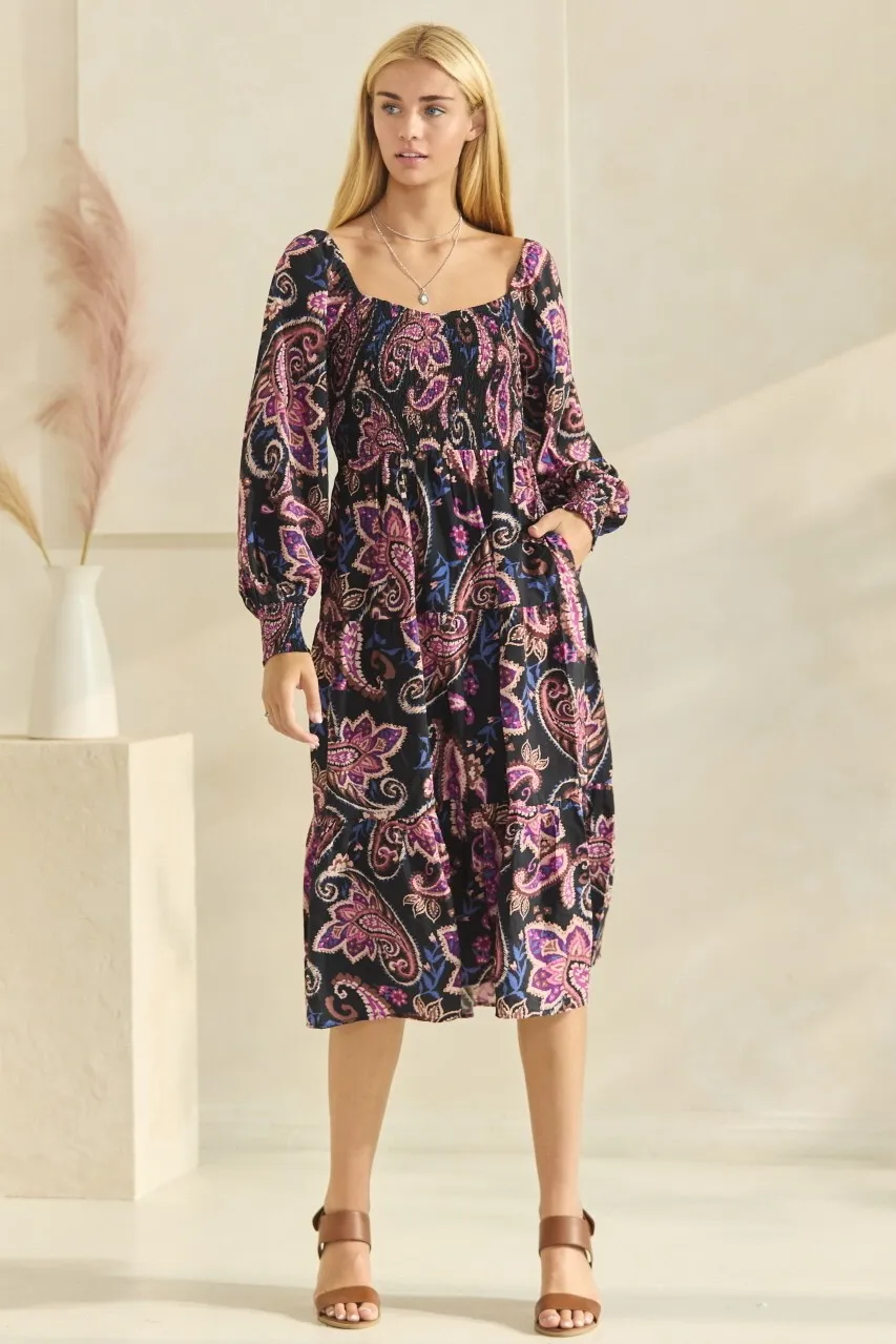 Paisley Reverie Dress