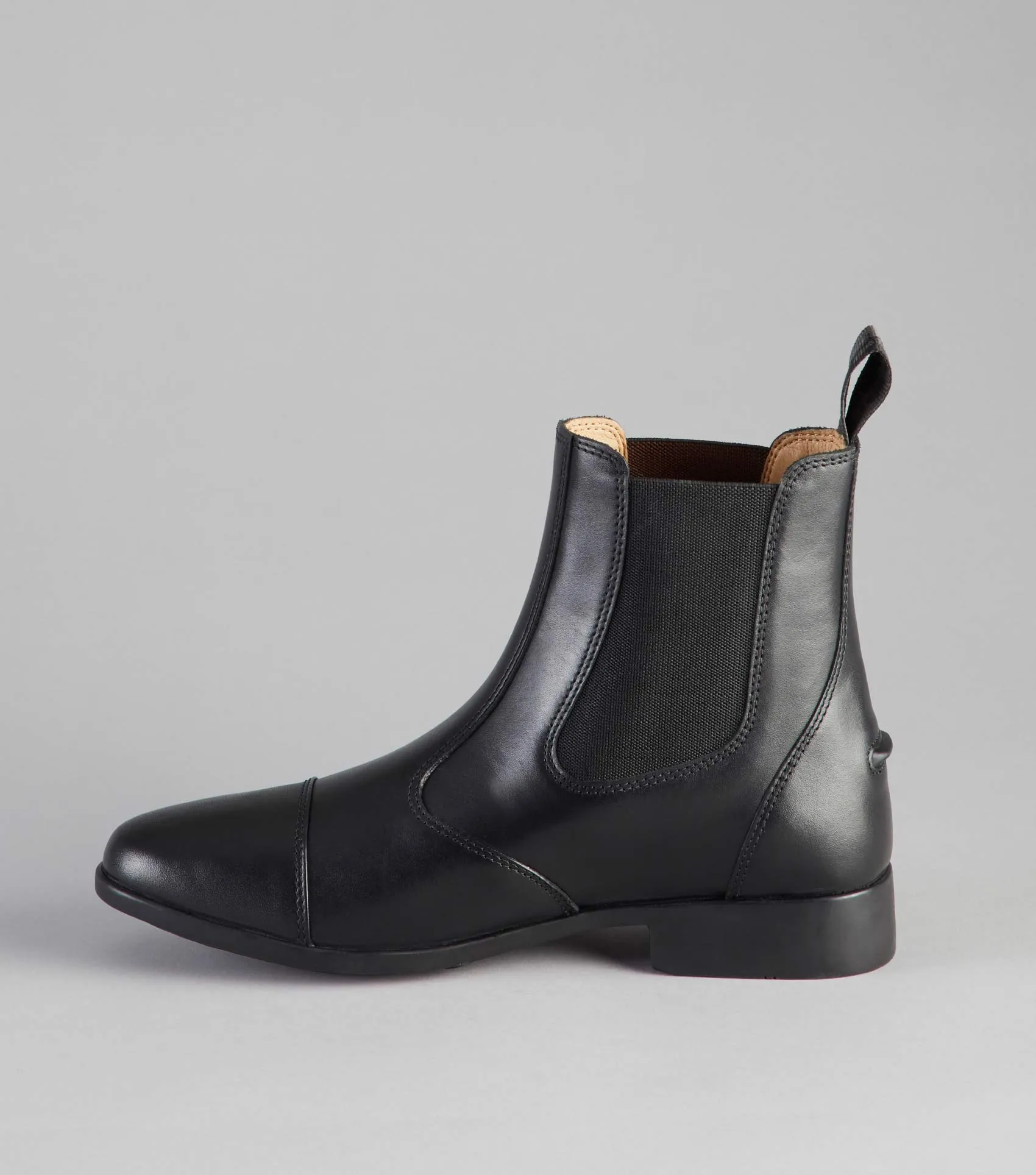 Premier Equine Torlano Leather Chelsea Paddock Boot - Black