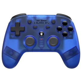 Retro Fighters Defender Next-Gen PS1 - PS2 - PS3 - PS Classic - Switch & PC Compatible Wireless Controller, Blue