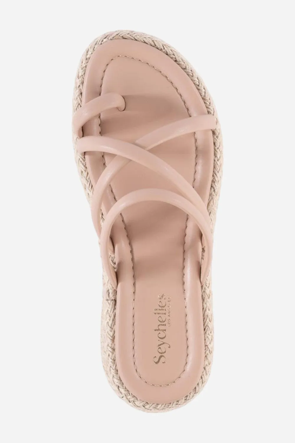Seychelles Rule The World Vl-Jute Slip Ons in Beige