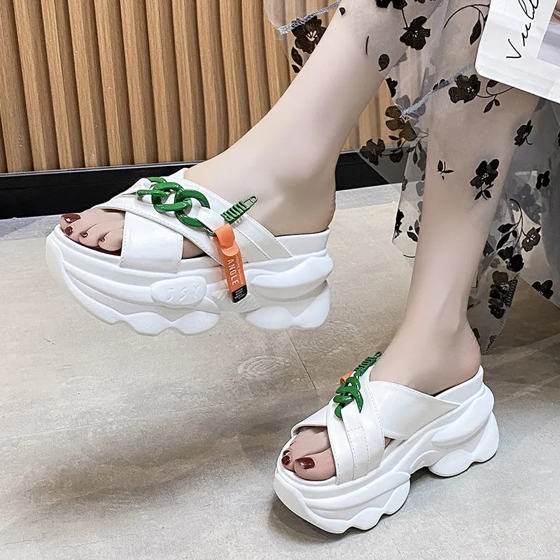 Sponge Cake Thick Bottom Small Children's Sandals | Brodtica.com