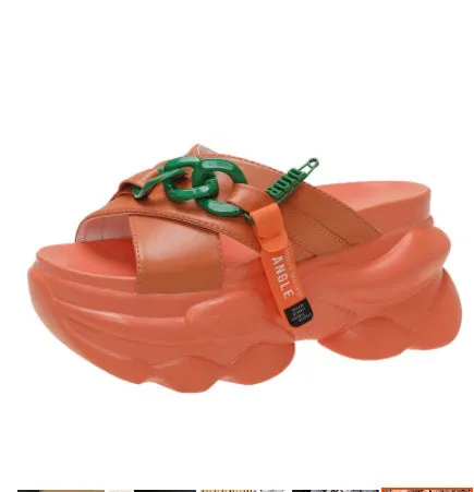 Sponge Cake Thick Bottom Small Children's Sandals | Brodtica.com