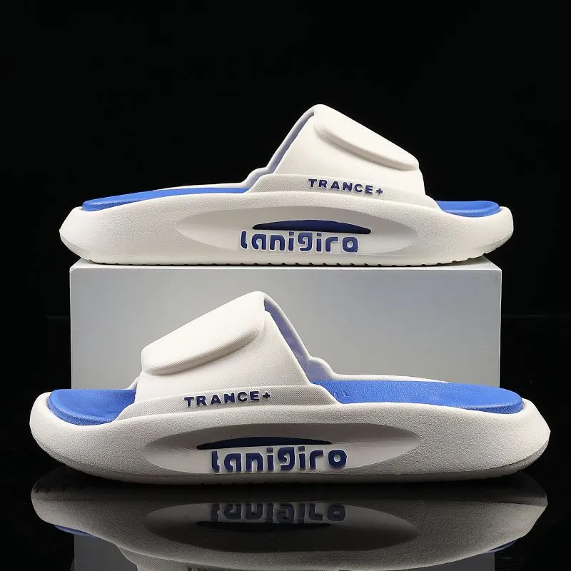 Summer Slippers Women Men Home Shoes Indoor Non Slip Bathroom Slippers | Brodtica.com