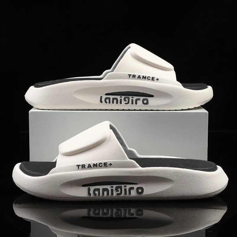 Summer Slippers Women Men Home Shoes Indoor Non Slip Bathroom Slippers | Brodtica.com