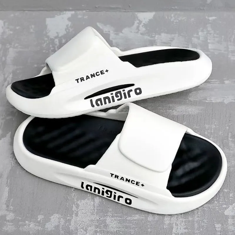 Summer Slippers Women Men Home Shoes Indoor Non Slip Bathroom Slippers | Brodtica.com