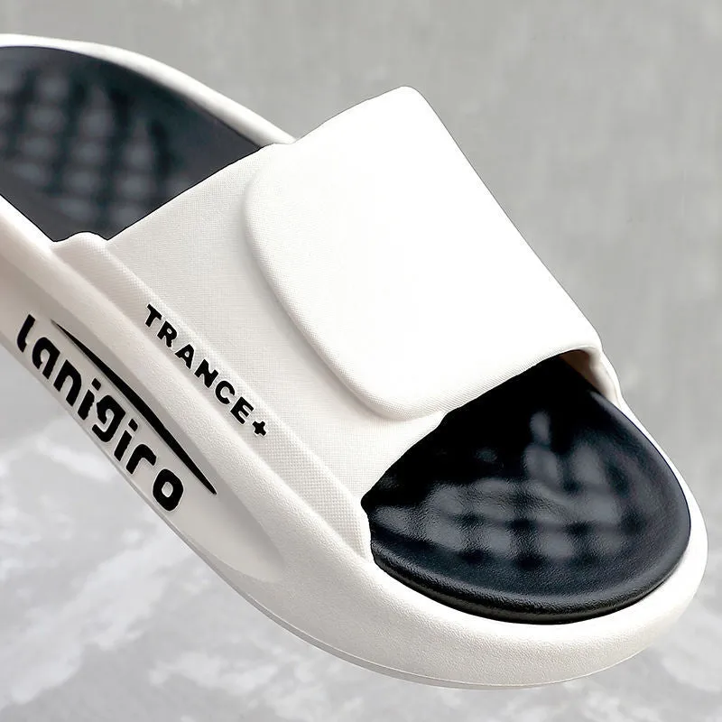 Summer Slippers Women Men Home Shoes Indoor Non Slip Bathroom Slippers | Brodtica.com