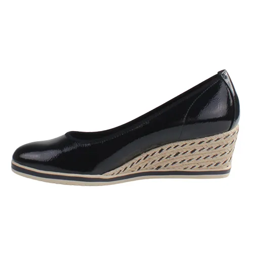 Tamaris Ladies Wedge Shoes - 22305-42 - Navy