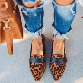Thick Heel Women's Shoes Mid Heel Single Shoes Casual Pointed Toe | Brodtica.com