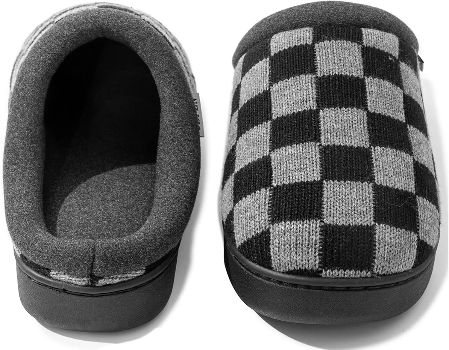 UBFEN Mens Slippers for Indoor Bedroom Memory Foam House Shoes Lightweight Slip On Outdoor Slipper
