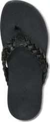 Vionic Women's Kenji Platform Flip Flops- Black
