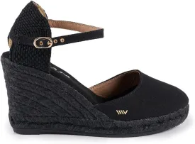 VISCATA Satuna Women's Sandals Espadrille Canvas Buckle Wedges