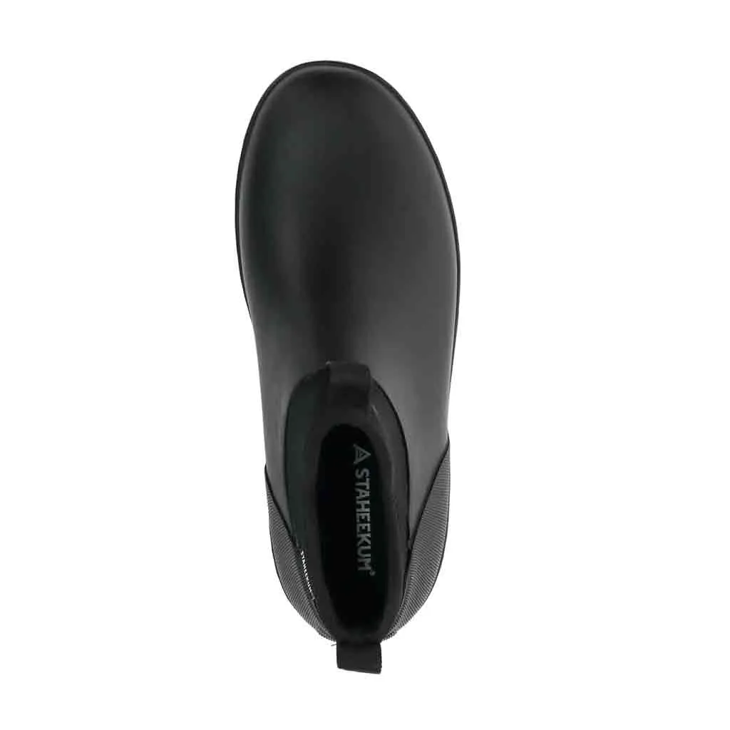 Waterproof Rubber Rain Shoe - Black